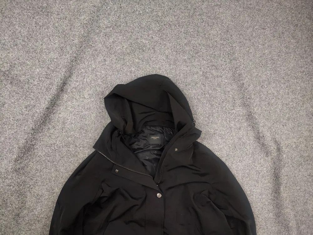 Max Mara Max Mara weekend Black snaps minimalist loose cut jacket Size XL / US 12-14 / IT 48-50 - 1 Thumbnail