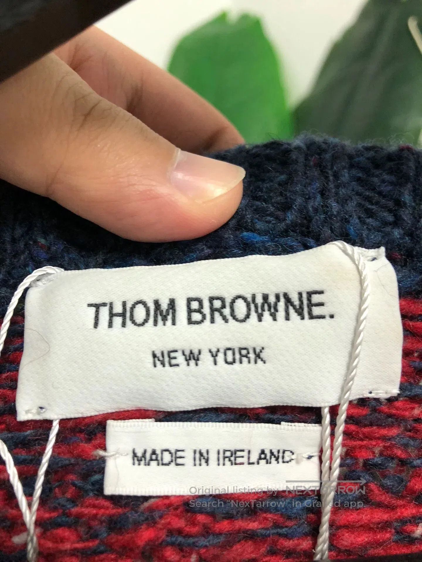 Thom Browne thom browne wool sweater with squirrel design. Size US S / EU 44-46 / 1 - 3 Thumbnail