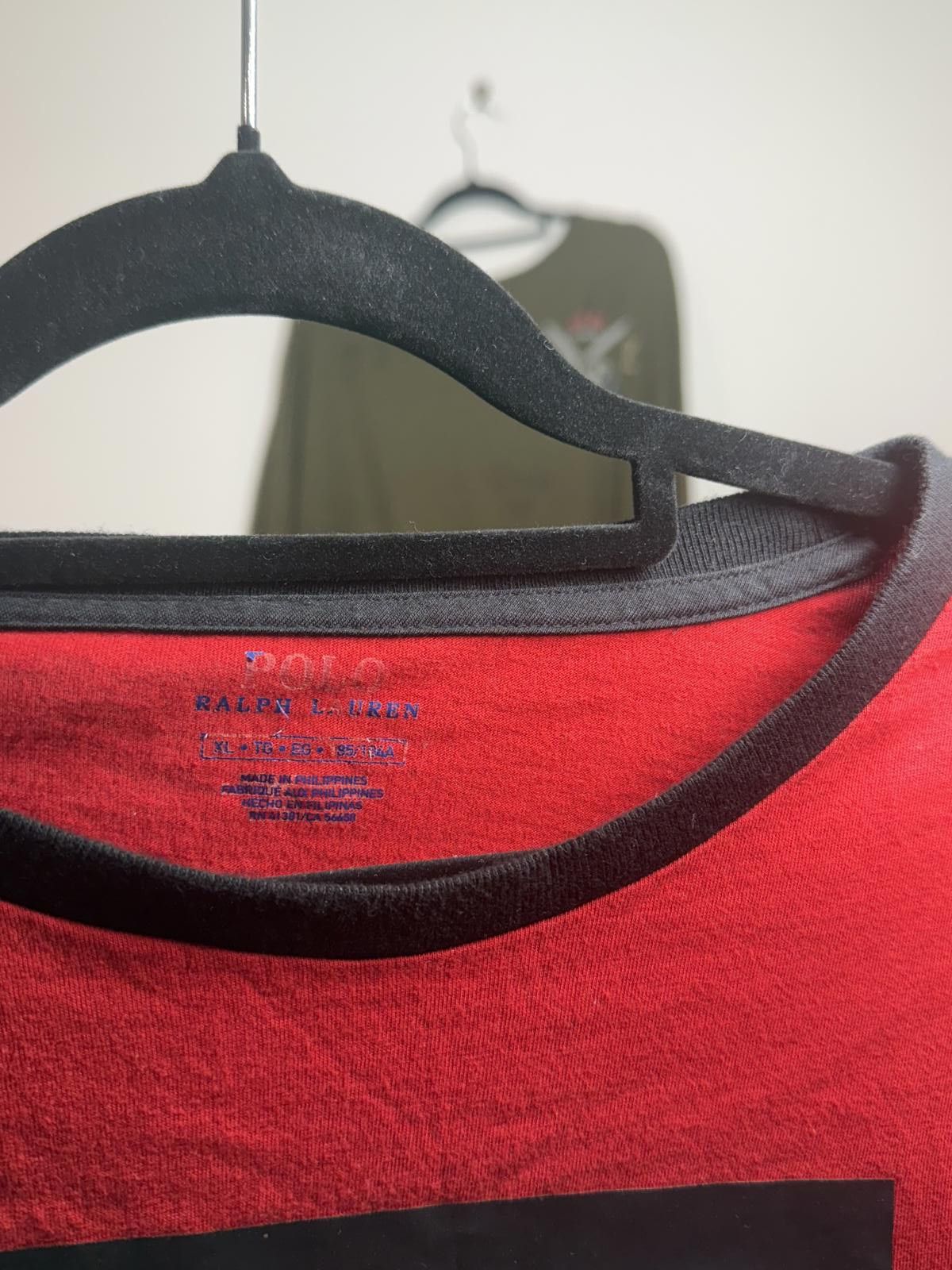 Polo Ralph Lauren Polo Ralph Lauren - Vintage Polo Racing 1992 Red LS T-Shirt Size US XL / EU 56 / 4 - 3 Thumbnail
