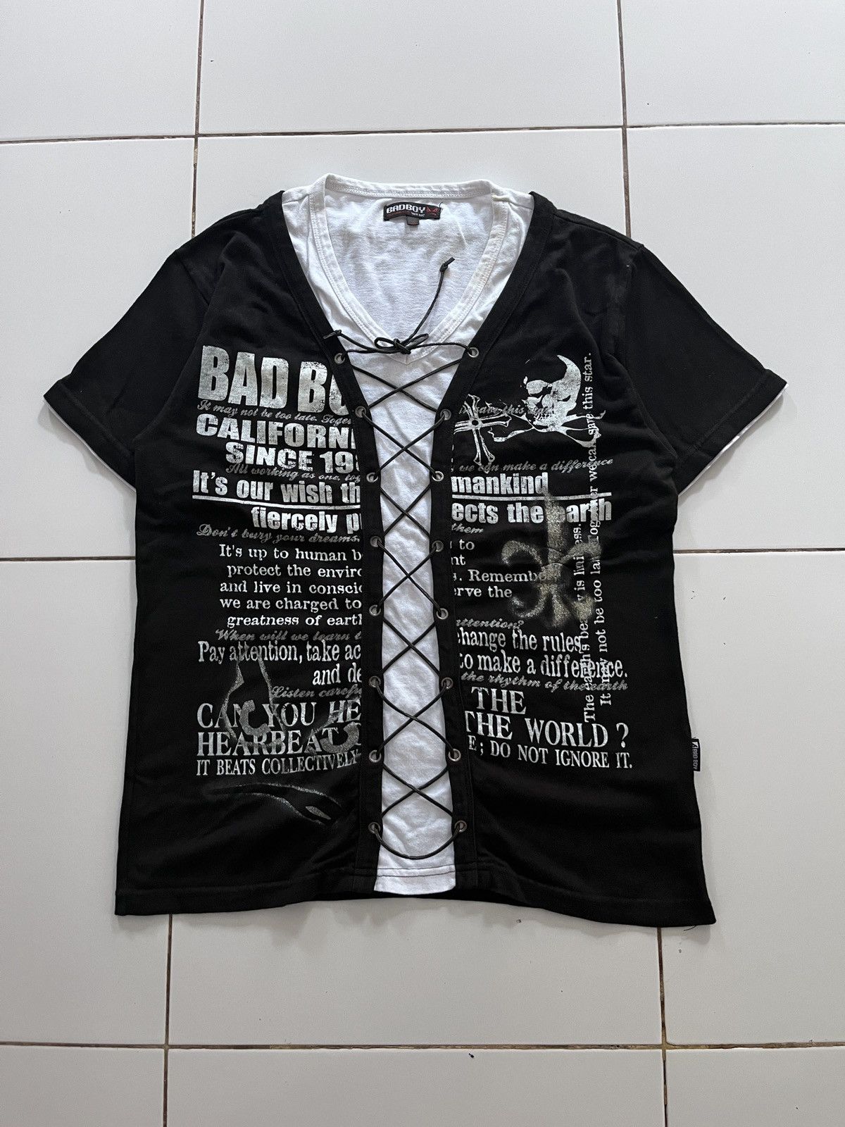 Japanese Brand Japanese Bad Boy Double Layers punk Size US M / EU 48-50 / 2 - 1 Thumbnail