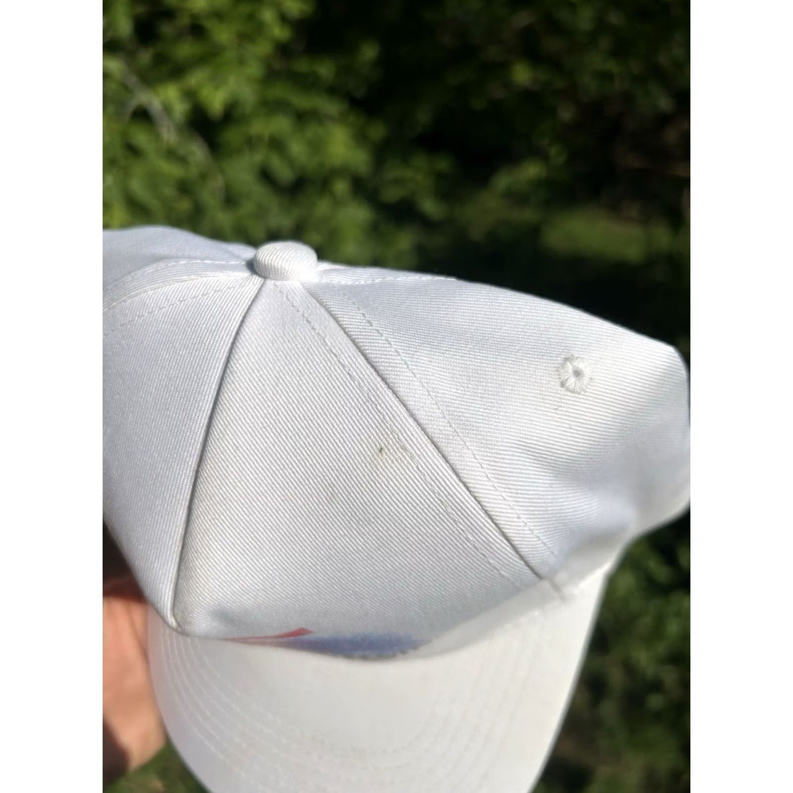 Vintage VINTAGE SnapBack Hat Bay City Michigan fireworks fest 4th of July USA Adjustable White Mens Snapback Size ONE SIZE - 4 Thumbnail