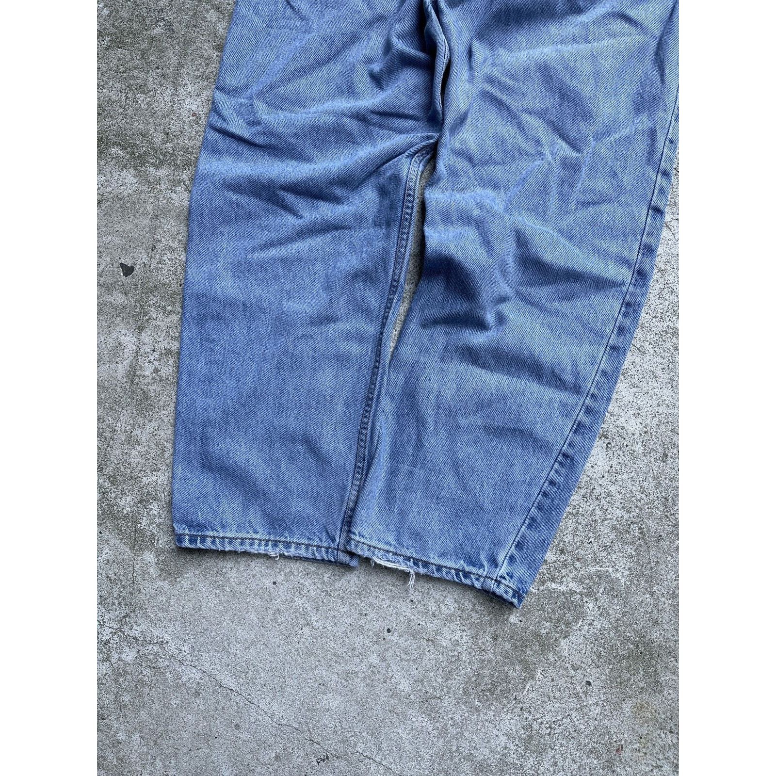 Levi's VINTAGE LEVI’S 550 LIGHT WASH DENIM JEANS Size US 35 - 9 Thumbnail
