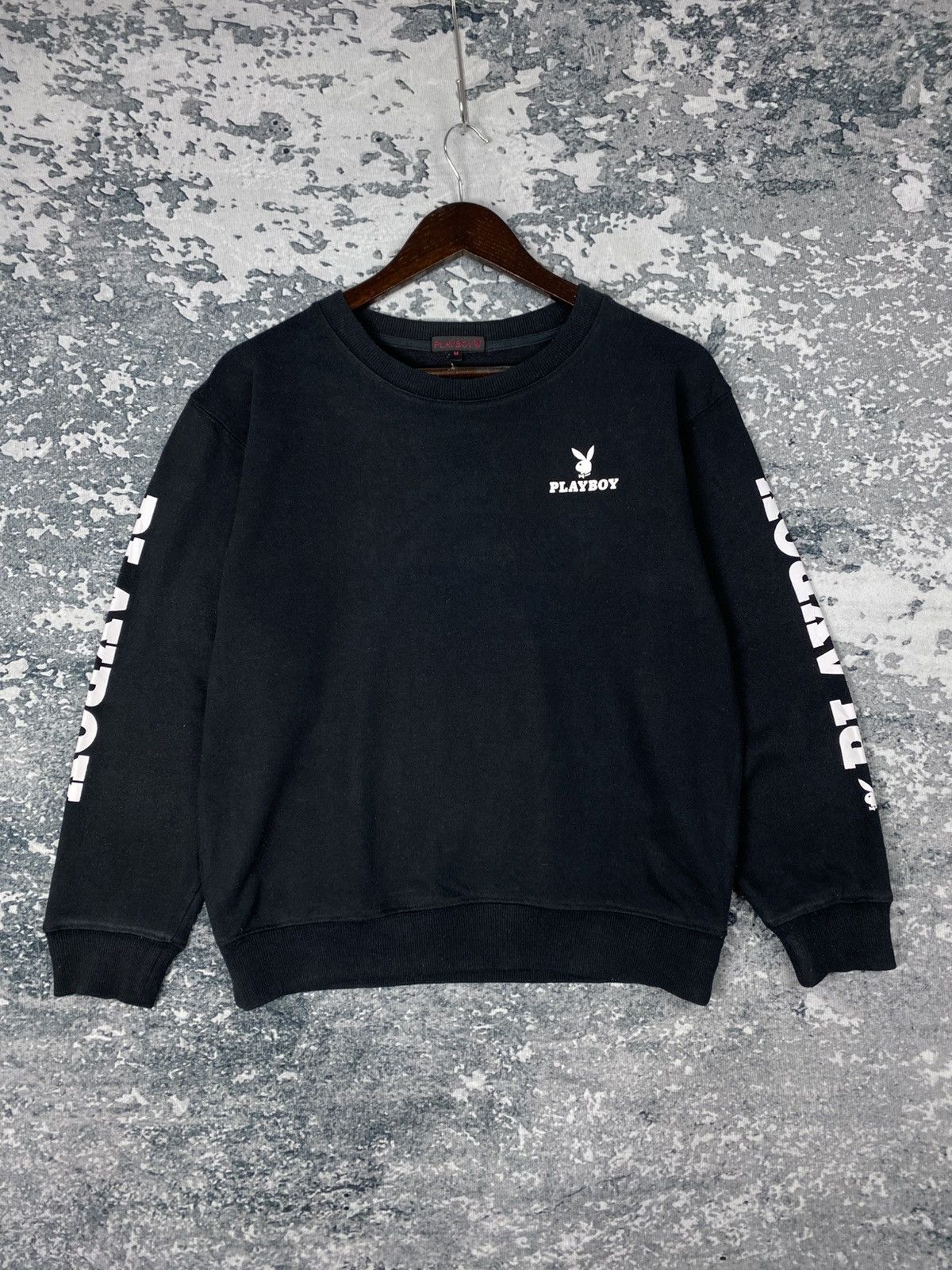 Playboy Vintage Playboy Big Logo Sweatshirts Size US M / EU 48-50 / 2 - 2 Thumbnail