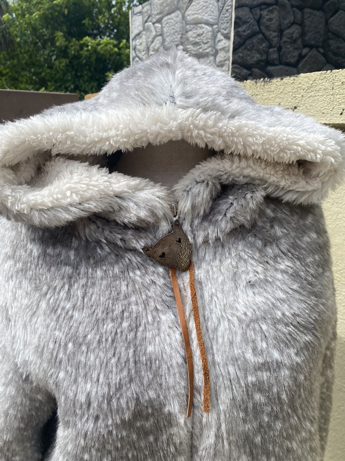 Issey Miyake Aw06 tsumori chisato bambi angora fur zip up coat hoodie Size M / US 6-8 / IT 42-44 - 10 Thumbnail