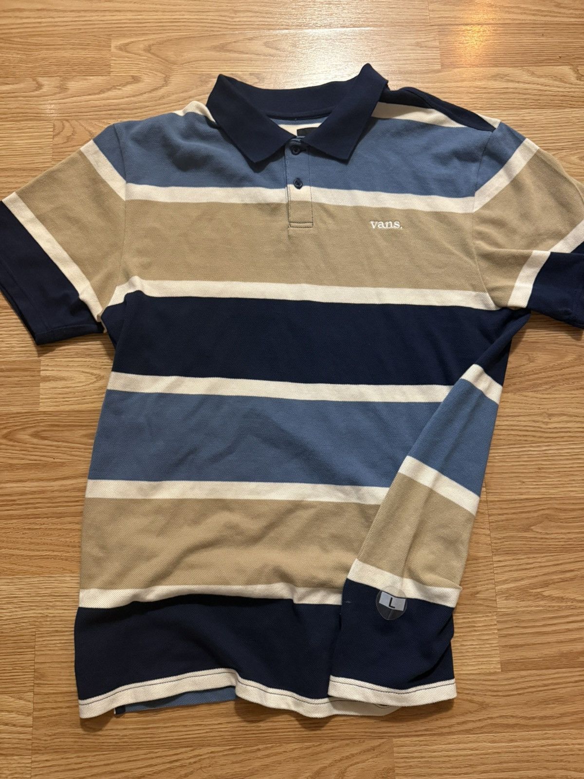 Vans Vans Large Polo Shirt Size US L / EU 52-54 / 3 - 1 Preview