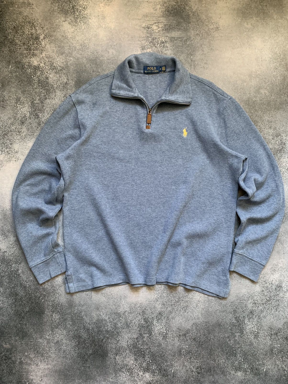 Polo Ralph Lauren × Vintage Vintage Polo Ralph Lauren Zip 1/4 Sweatshirt Old Money Y2K Size US M / EU 48-50 / 2 - 10 Thumbnail