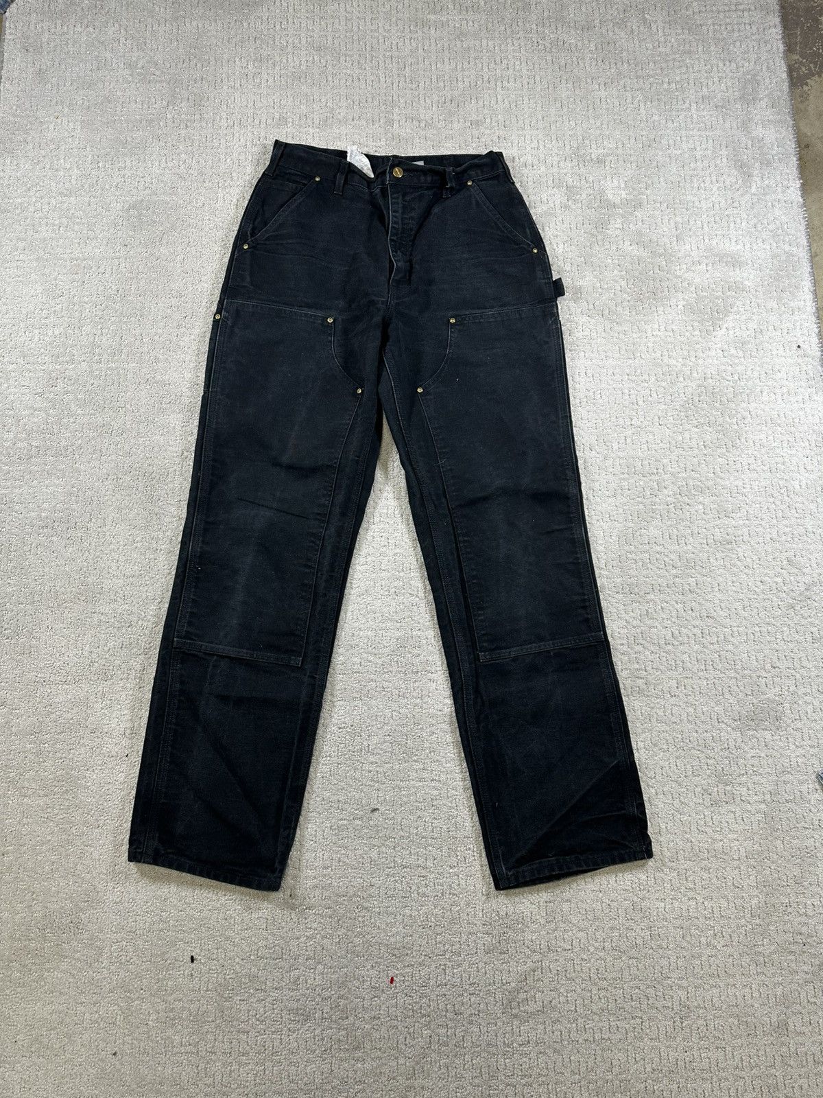 Carhartt Vintage Carhartt Double Knee Pants 33X34 Loose Original Fit Size US 33 - 1 Thumbnail