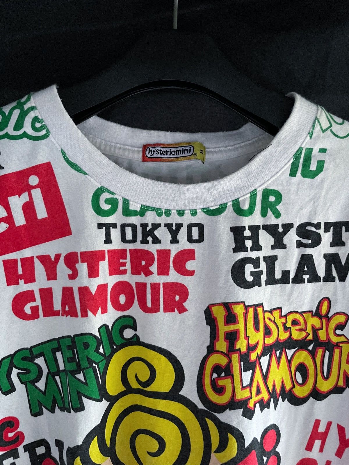 Hysteric Glamour HYSTERIC GLAMOUR MINI ALL OVER PRINTED TEE Size US XL / EU 56 / 4 - 7 Thumbnail