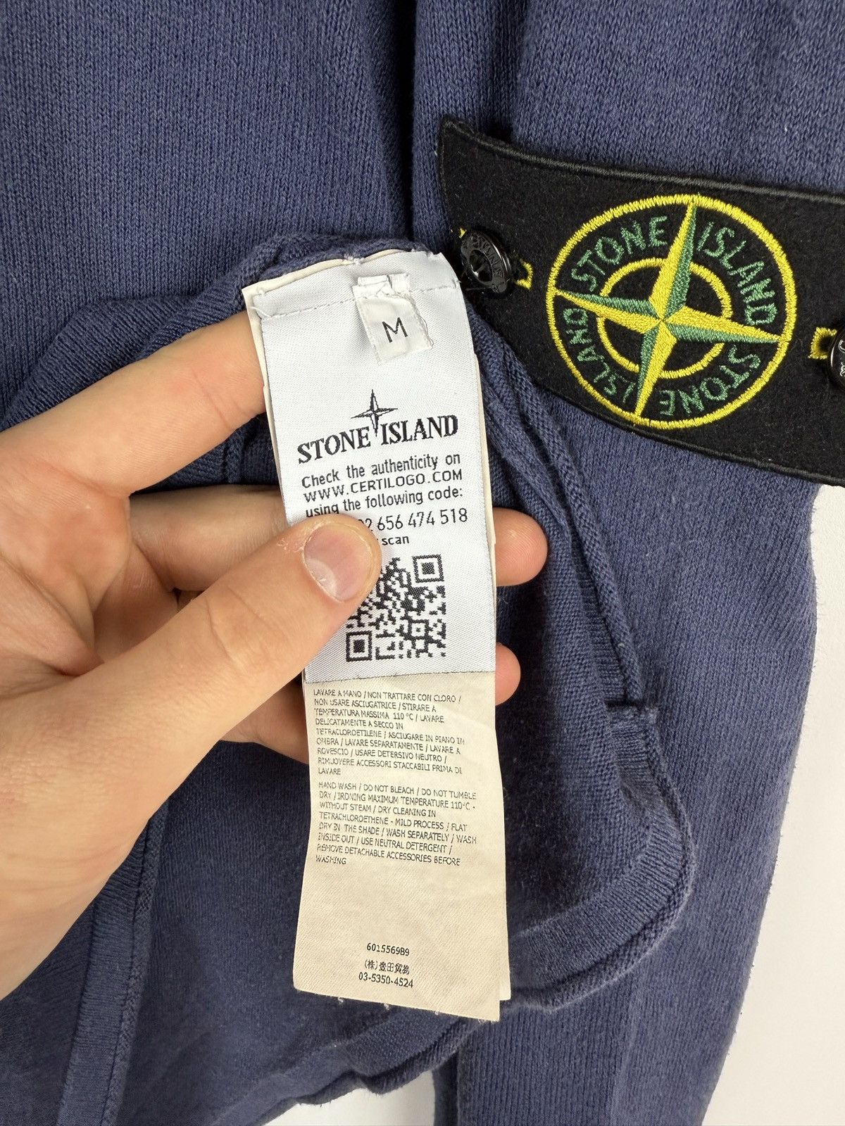 Stone Island Blue Stone Island sweater Size US M / EU 48-50 / 2 - 6 Thumbnail
