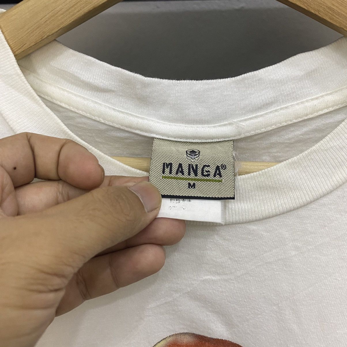Anime × Cartoon Network × Vintage Vintage Anime Manga Tshirt White Colour❗️ Size US M / EU 48-50 / 2 - 4 Thumbnail