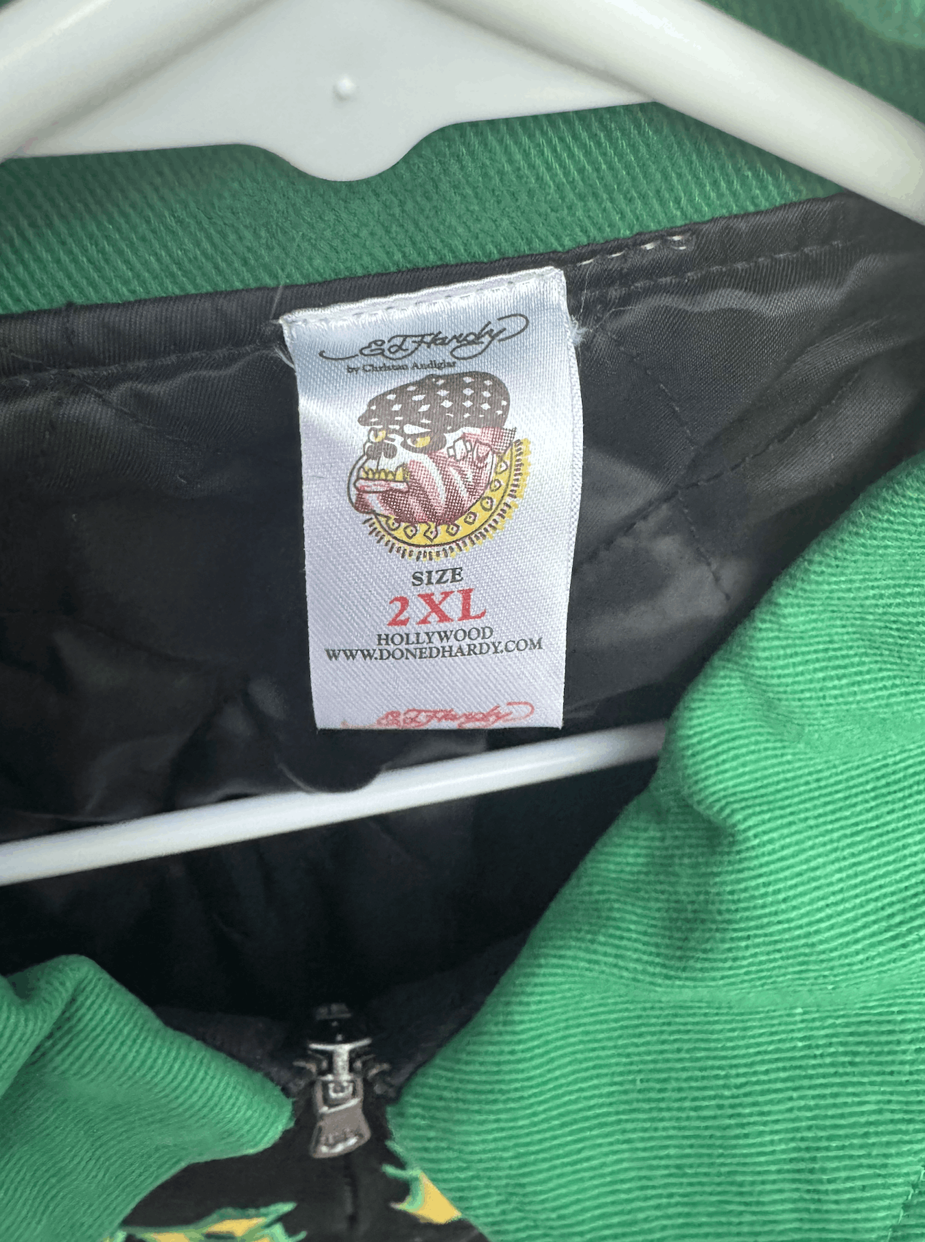 Ed Hardy Christian Audigier × Ed Hardy Biker Jacket Size US XXL / EU 58 / 5 - 6 Thumbnail