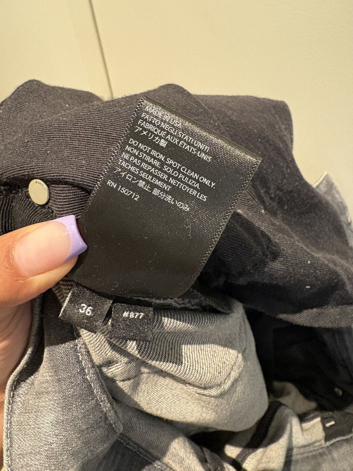 Amiri Amiri Playboy MX1 Grey Jeans Size US 36 / EU 52 - 14 Thumbnail