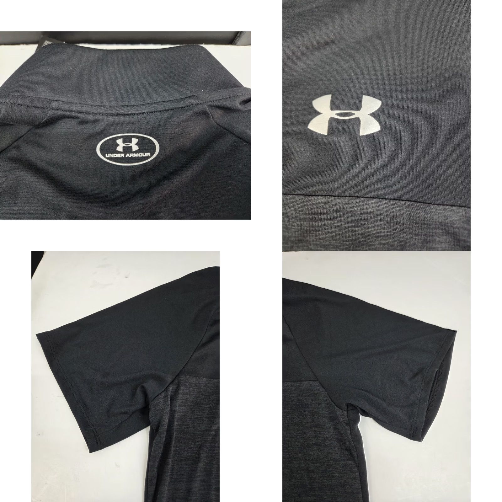 Under Armour Under Armour HeatGear Texas Tech Men's Short Sleeve 1/4 Zip Shirt L Black Size US L / EU 52-54 / 3 - 8 Thumbnail