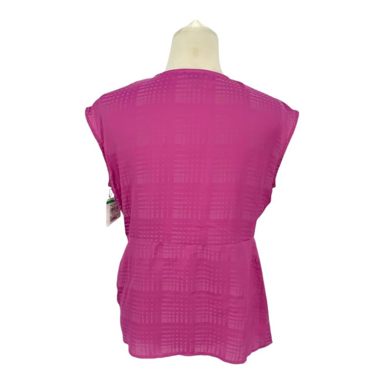 Other Halogen Twist Front Top In Pink Rosebud Medium NWOT $59 MSRP Size M / US 6-8 / IT 42-44 - 8 Thumbnail
