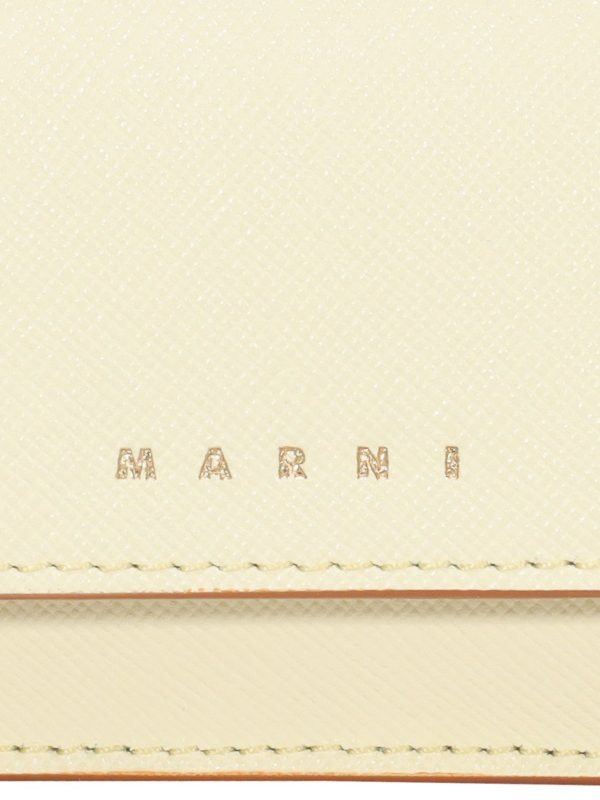 Marni o1srvl11e0624 Size: OS / Wallet in Light Beige Size ONE SIZE - 4 Thumbnail
