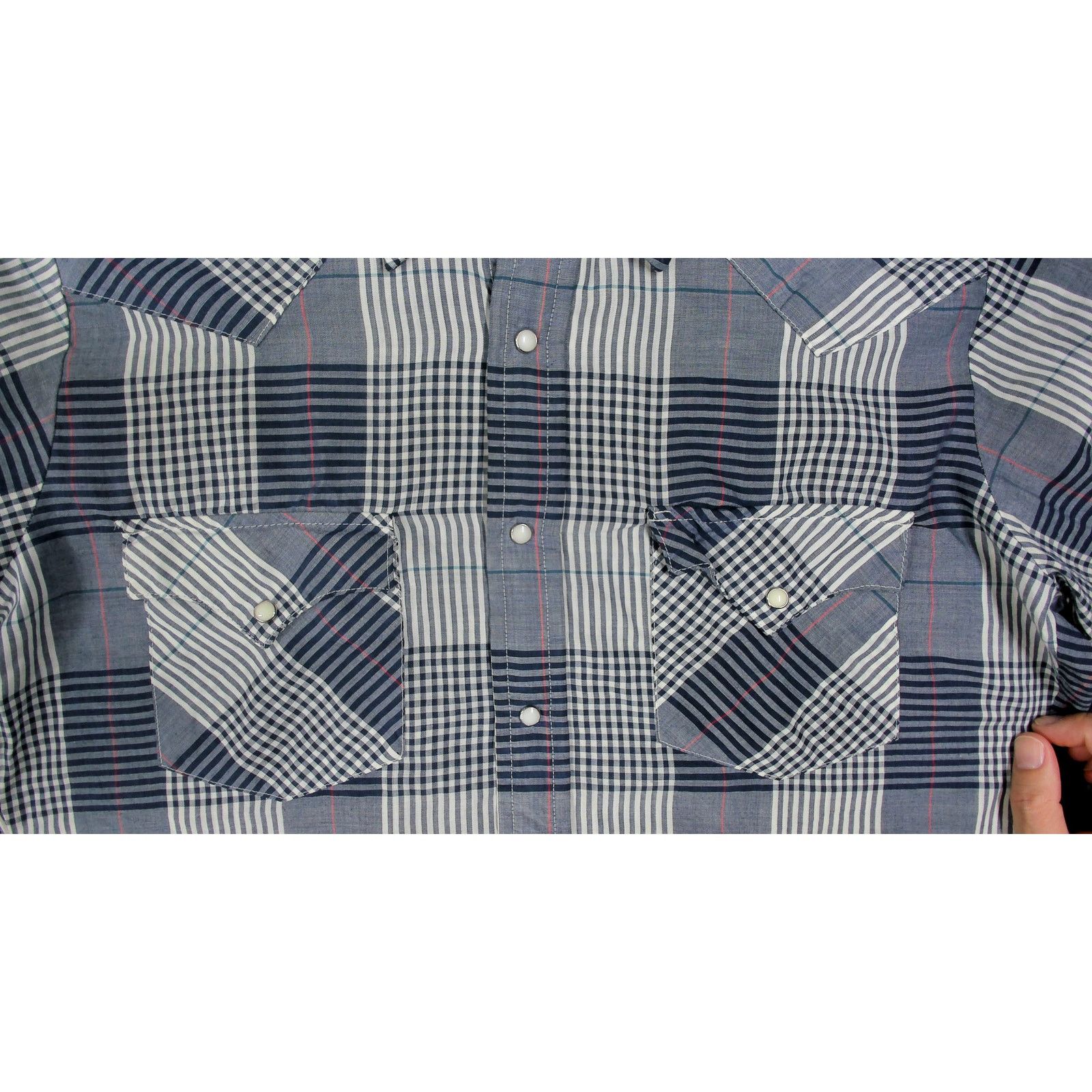 Vintage Vintage 70s Holt Made in USA Pearl Snap Western Shirt Size US M / EU 48-50 / 2 - 10 Thumbnail