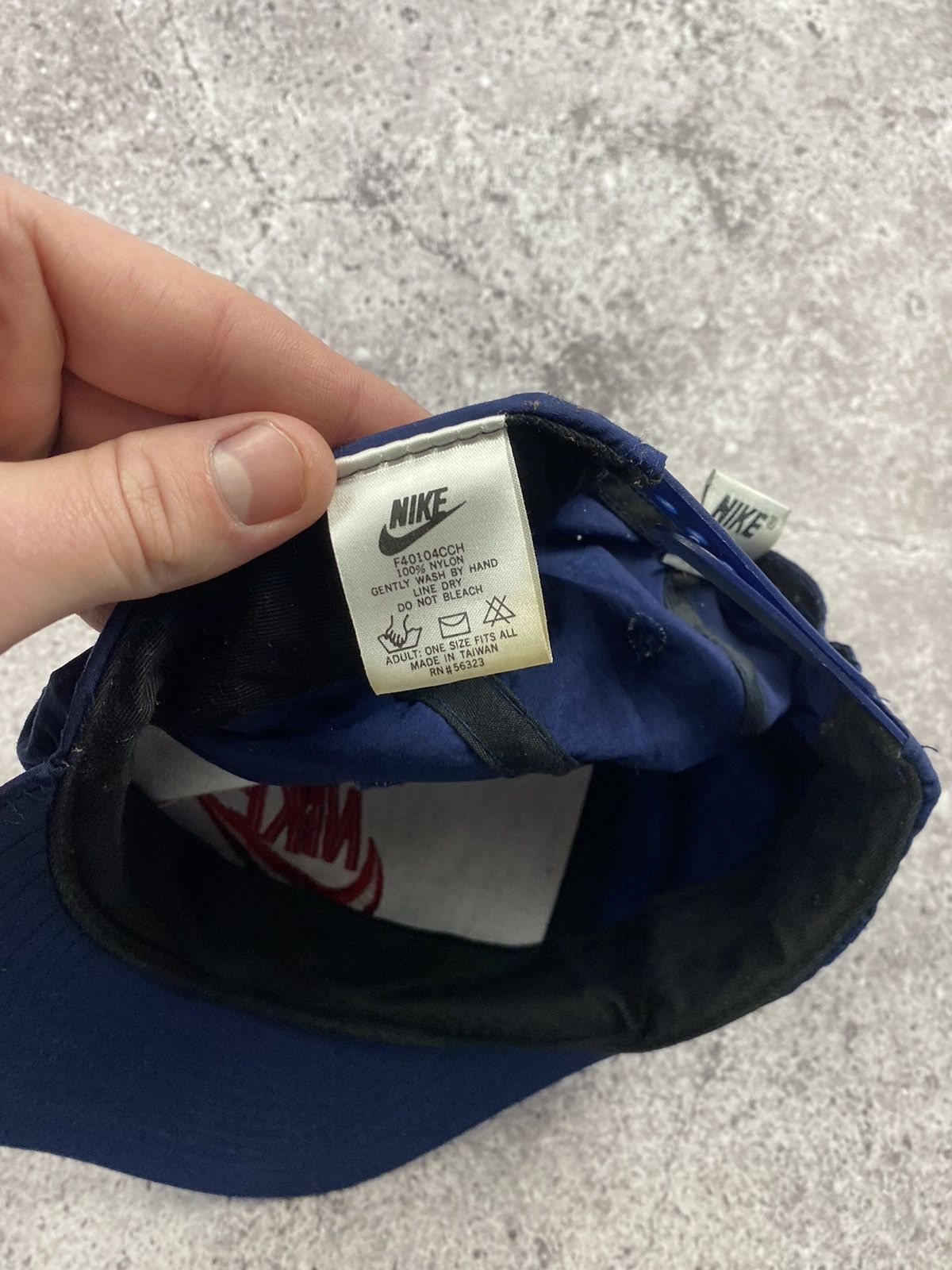 Nike × Vintage Vintage Nike 80’s Y2K distressed streetwear cap hat Rare Size ONE SIZE - 6 Thumbnail