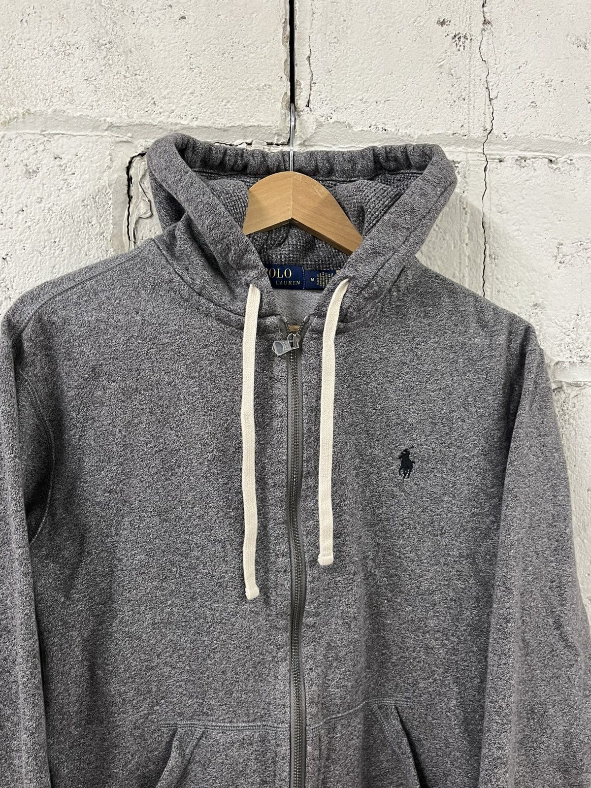 Polo Ralph Lauren Polo Ralph Lauren vintage zip up thermal line hoodie Y2K Size US M / EU 48-50 / 2 - 3 Thumbnail