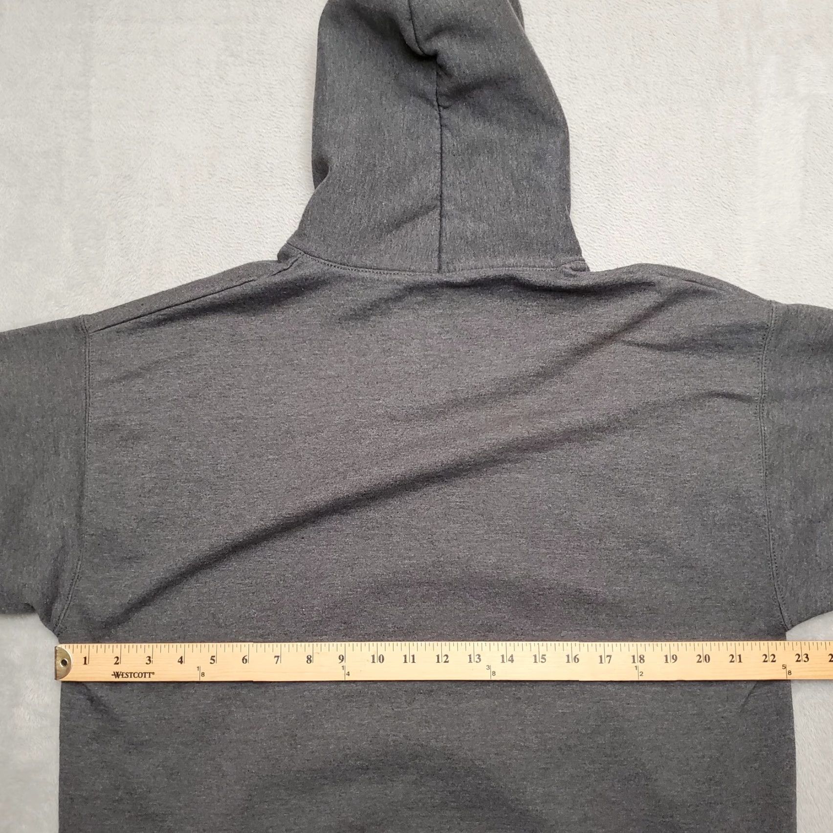 Hanes Hanes Minnesota Hoodie Women L Charcoal Map Lakes Tourist Northern Bemidji Outdoor Pullover Sweatshirt Solid Gray Size L / US 10 / IT 46 - 4 Thumbnail