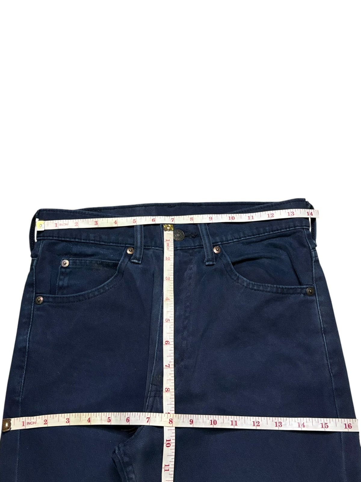 Levi's Vintage 90s Levis 517 Japan Blue Wash Bootcut Jeans Size US 28 / EU 44 - 12 Thumbnail