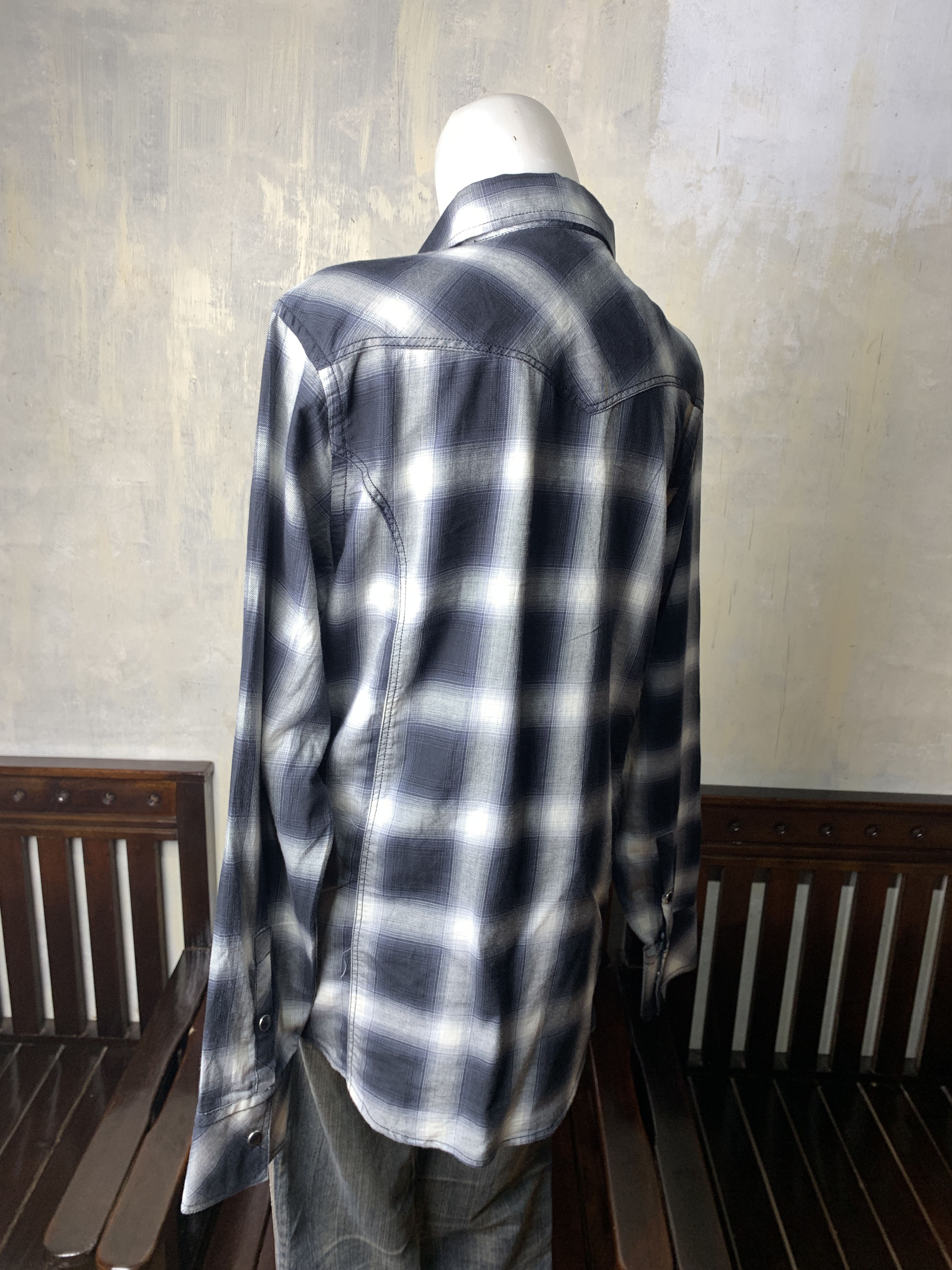 Japanese Brand Garcon Wave Veterano Western Shirt (M) Size M / US 6-8 / IT 42-44 - 3 Thumbnail