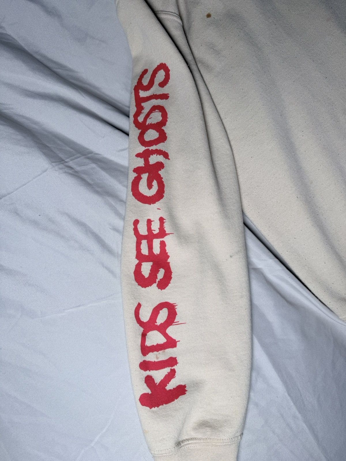 Kanye West Kids See Ghosts Hoodie Cream Medium Kanye West Kid Cudi Size US M / EU 48-50 / 2 - 6 Thumbnail