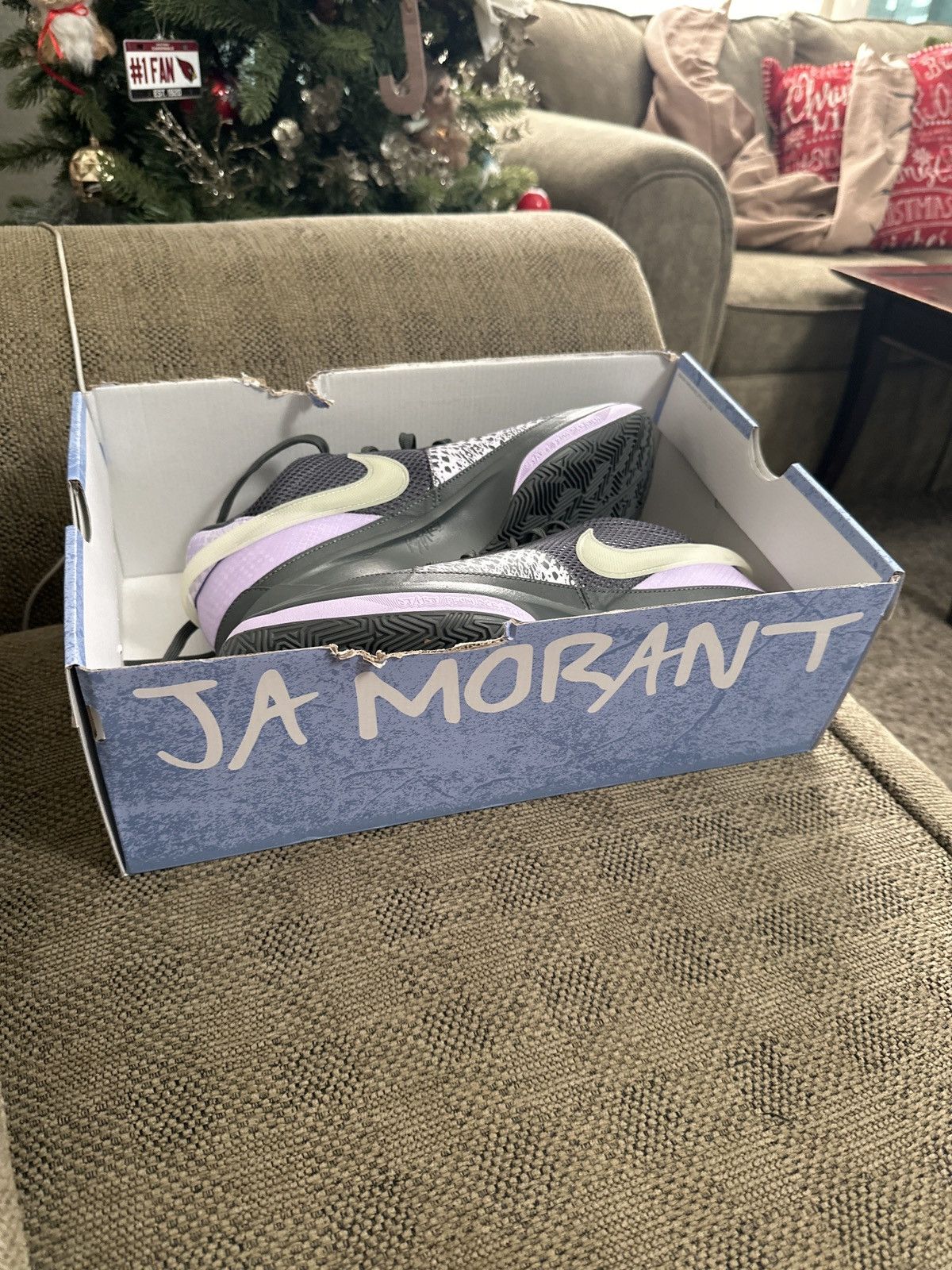 Jordan Brand Ja 1 Iron Grey/Multi-color Size US 12 / EU 45 - 6 Thumbnail