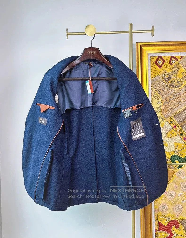 Loro Piana Loro Piana Baby Cashmere Blazer Jacket. Size US S / EU 44-46 / 1 - 5 Thumbnail