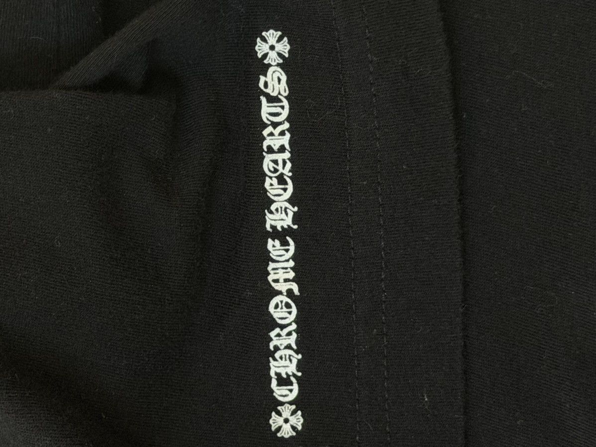 Chrome Hearts RARE! Chrome Hearts Script Logo Short Sleeve Tee Size US M / EU 48-50 / 2 - 5 Thumbnail
