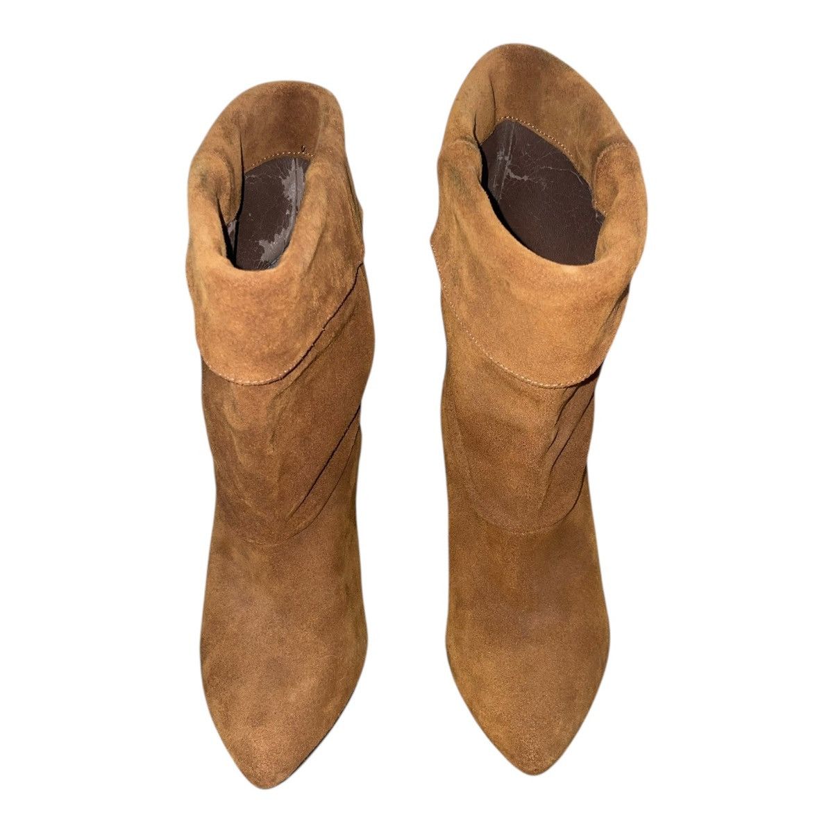 Other Women’s Suede Heels Boots Manya Fashion Made In Spain 7.5 Size US 7.5 / IT 37.5 - 7 Thumbnail