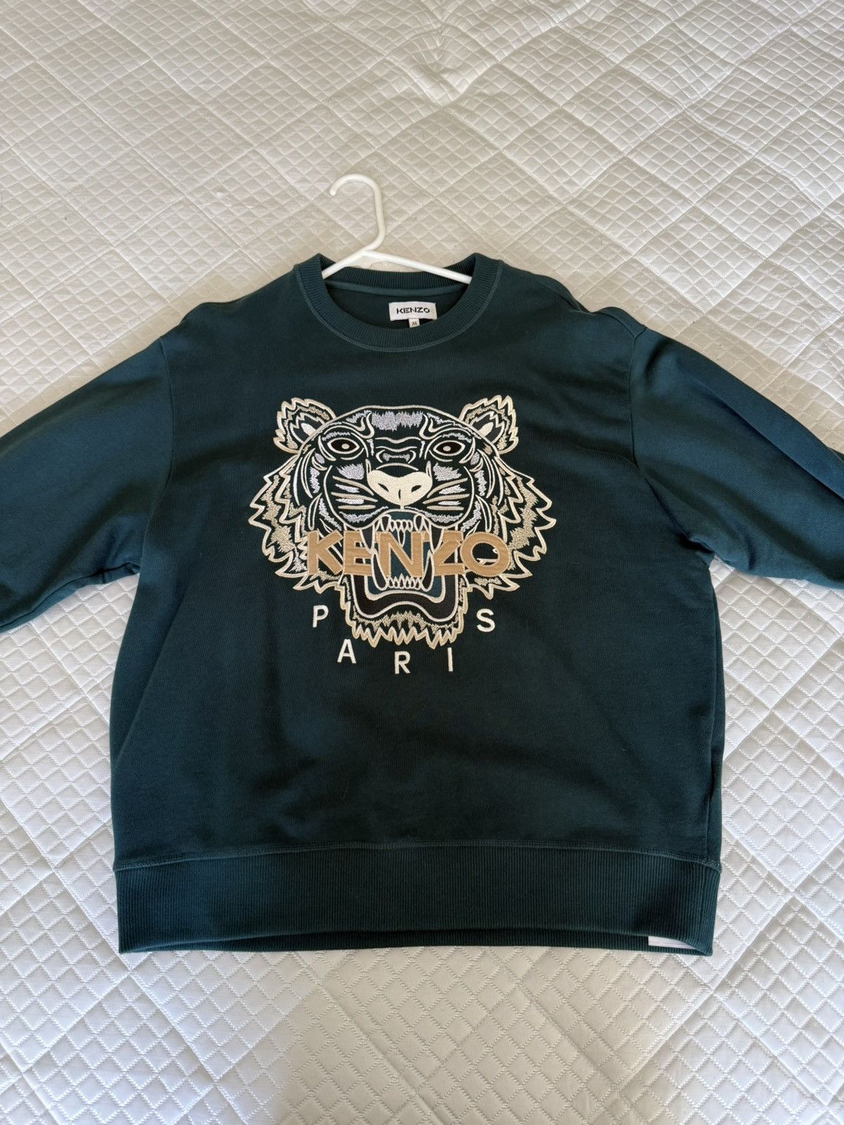 Kenzo KENZO TEAL Sweater Medium Size US M / EU 48-50 / 2 - 1 Thumbnail