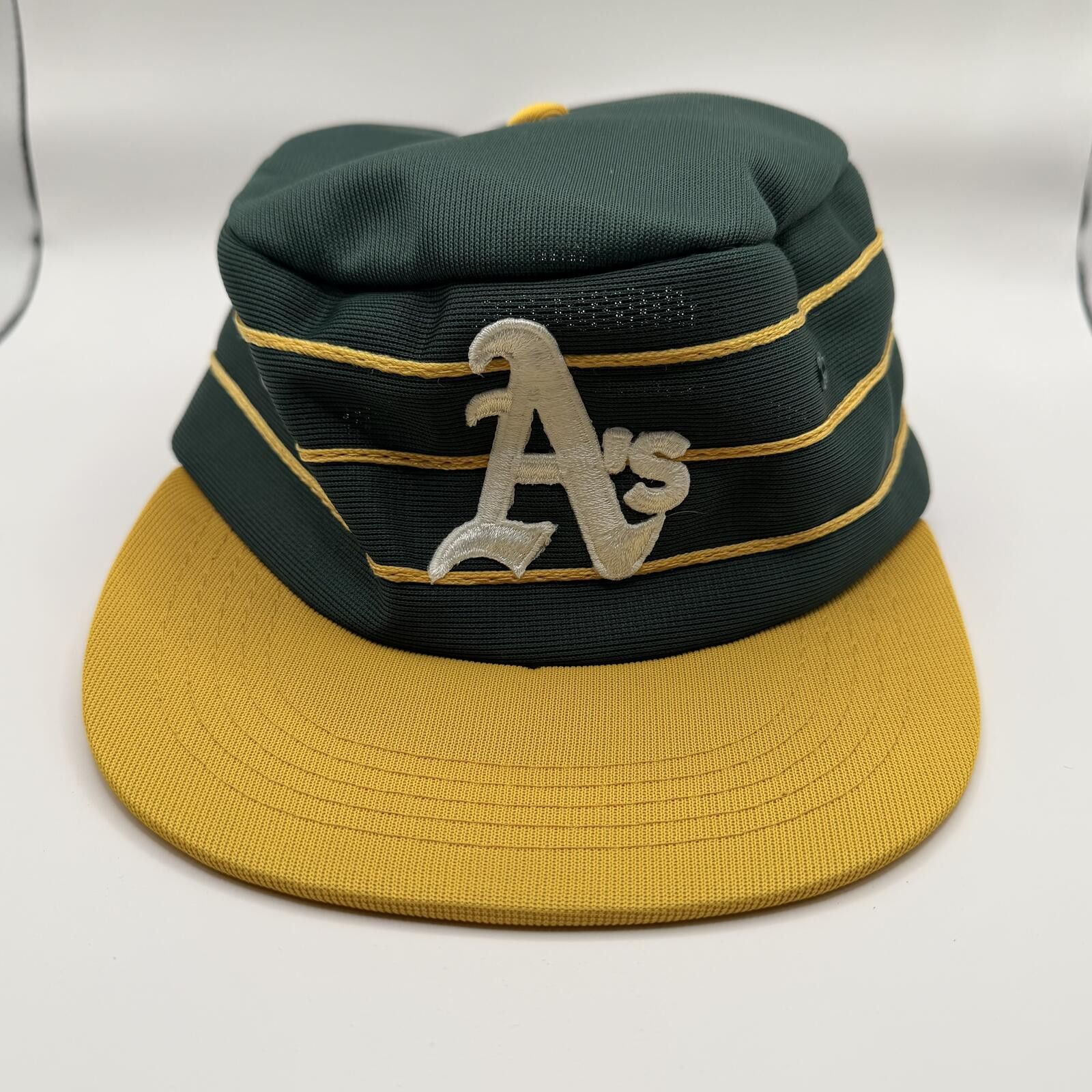 MLB MLB Hat Green Vintage 70s Oakland A's Pillbox Size ONE SIZE - 1 Thumbnail