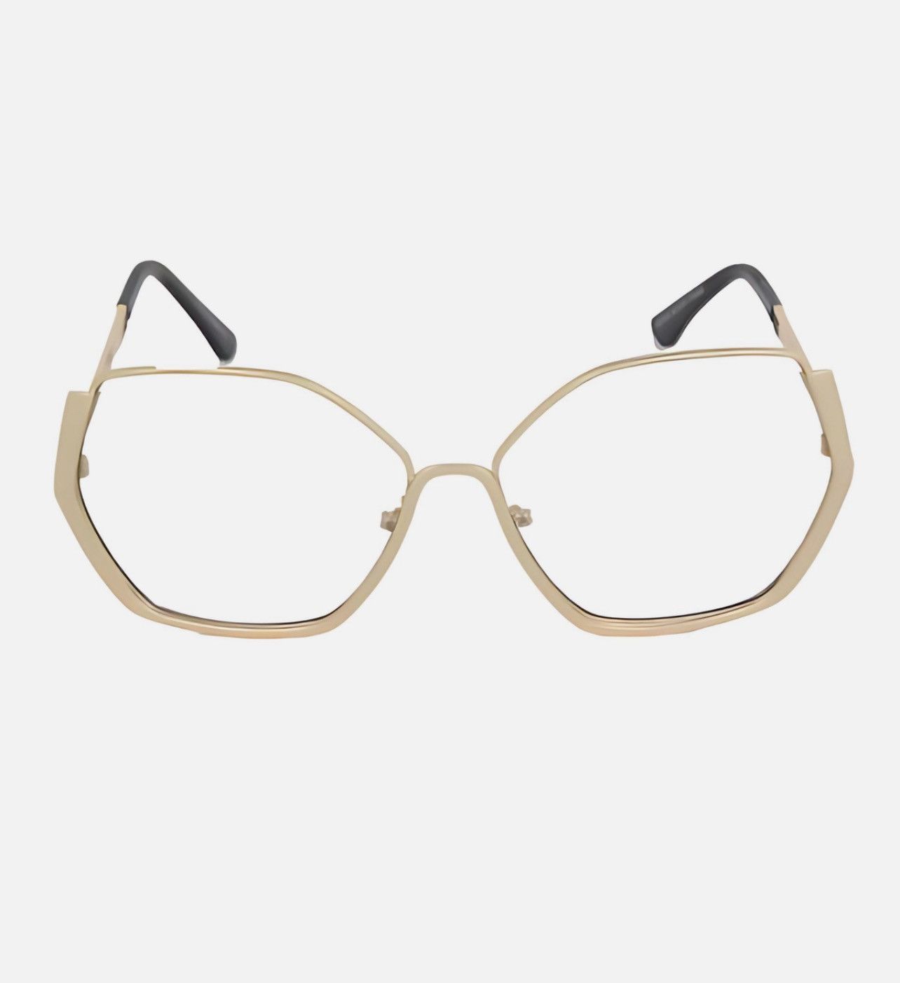 Other OVERSIZE CLASSIC 70s RETRO Style Clear Lens EYE GLASSES L Size ONE SIZE - 1 Thumbnail
