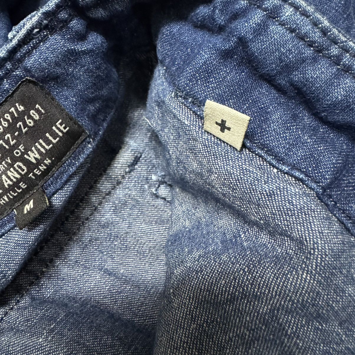 Imogene + Willie Imogene + Willie Denim Fatigue Pants Size US 34 / EU 50 - 20 Thumbnail