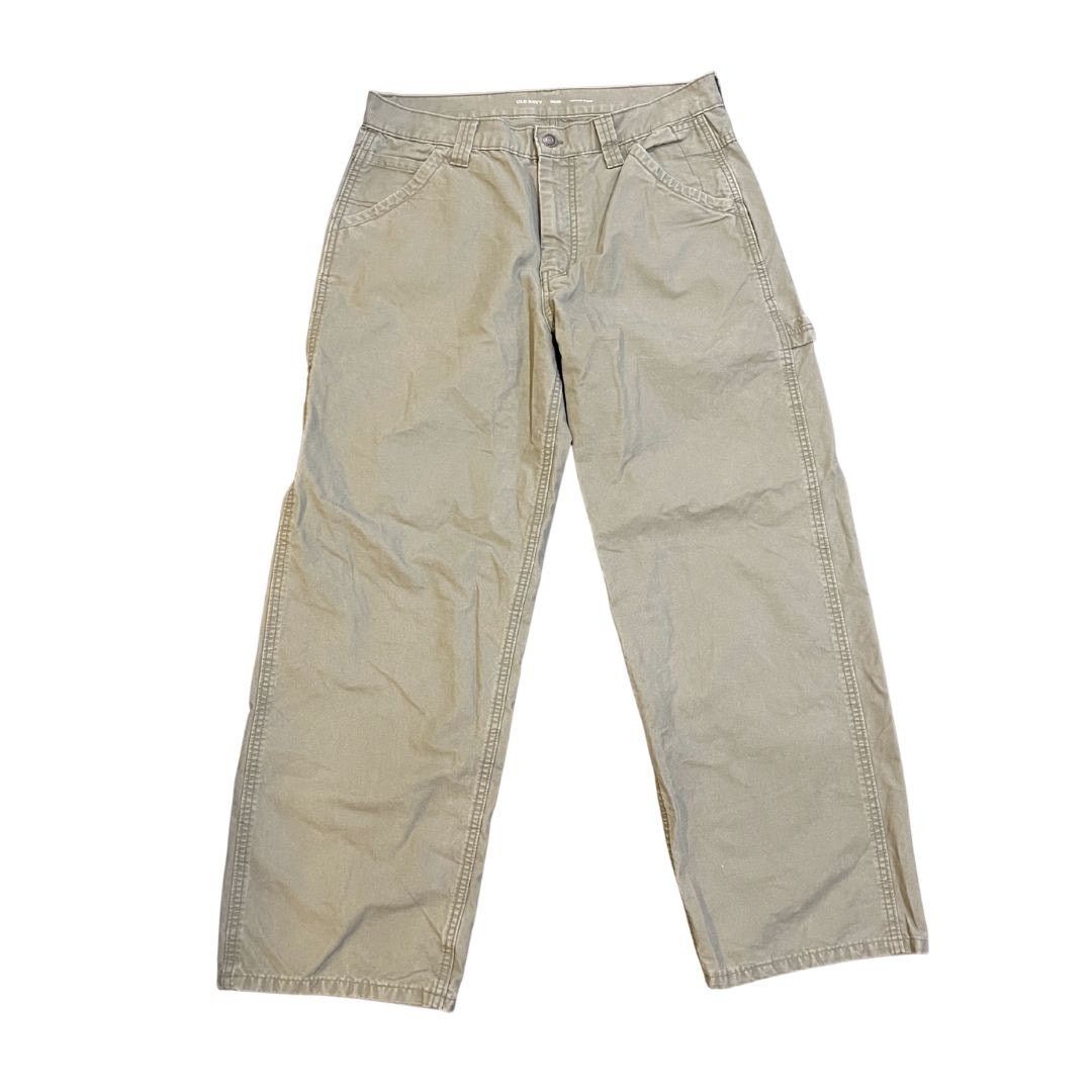 Old Navy Vintage Baggy Carpenter Jeans Pants 33X30 Streetwear Casual Size US 33 - 1 Thumbnail