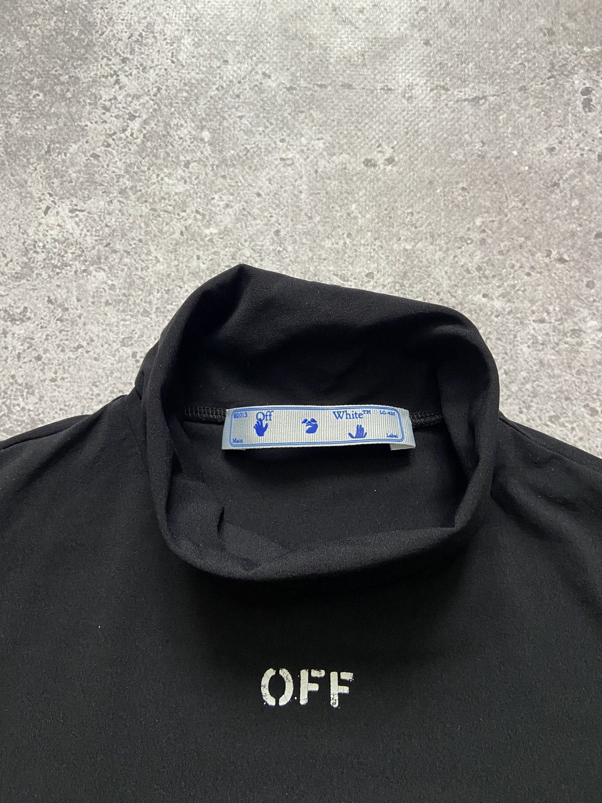Off-White Off-White Second skin turtleneck long sleeve Size XS / US 0-2 / IT 36-38 - 2 Thumbnail