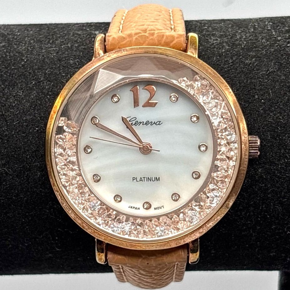 Other Gold & Brown Crystal Watch Size ONE SIZE - 1 Thumbnail