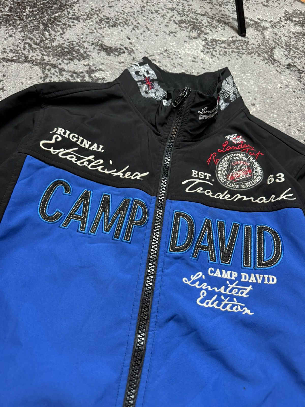 Vintage Vintage Y2K Camp David 90s Martina Style Patch Jacket Size US L / EU 52-54 / 3 - 3 Thumbnail