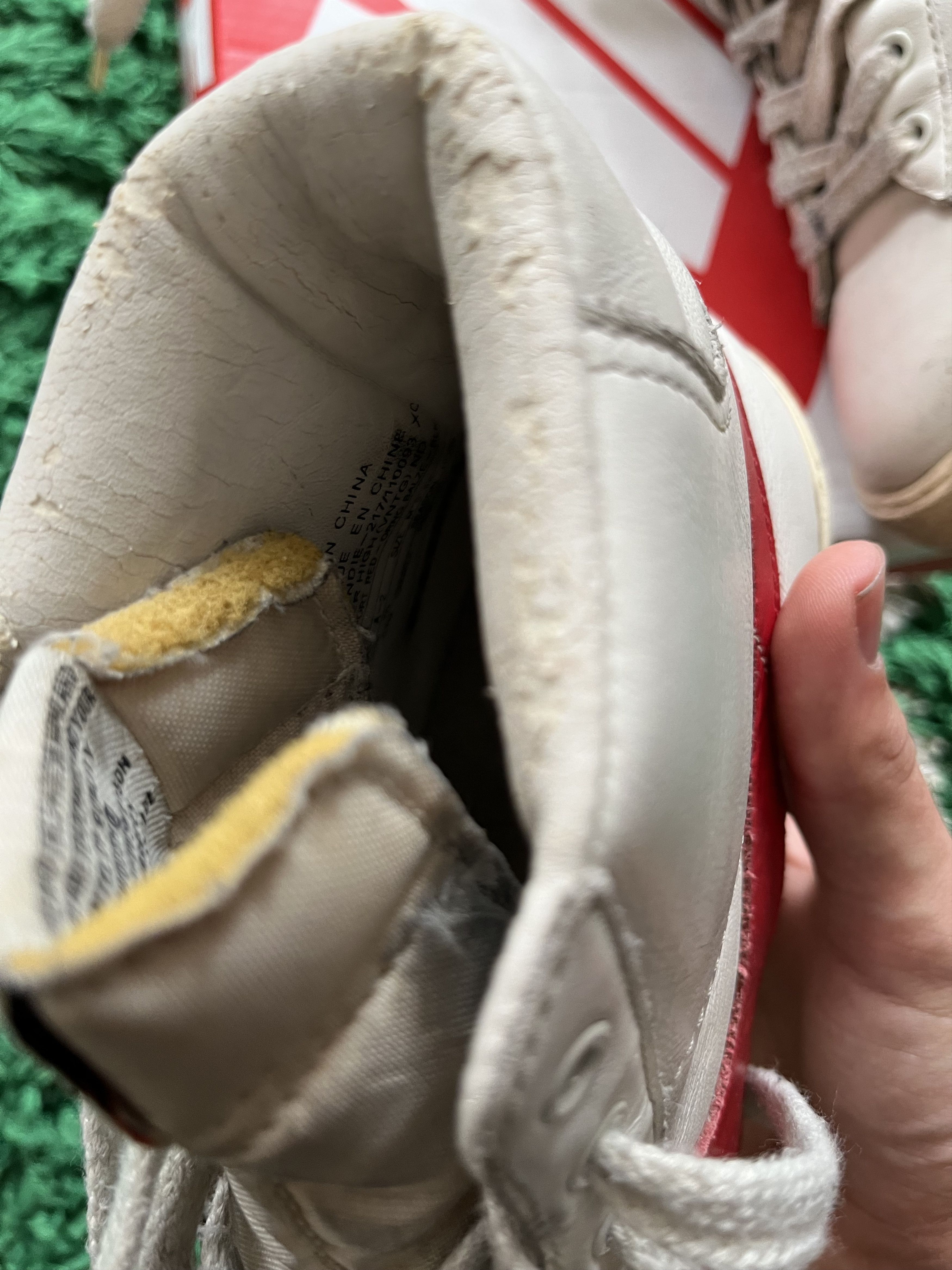 Nike Vintage Nike blazer sample not for resale Size US 9.5 / EU 42-43 - 2 Thumbnail
