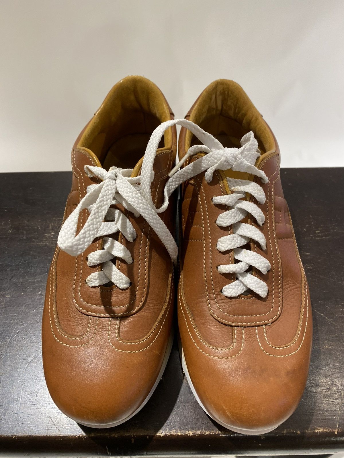 Hermes Hermes Quick Leather Sneakers woman Size37.5 Size US 7.5 / IT 37.5 - 2 Thumbnail