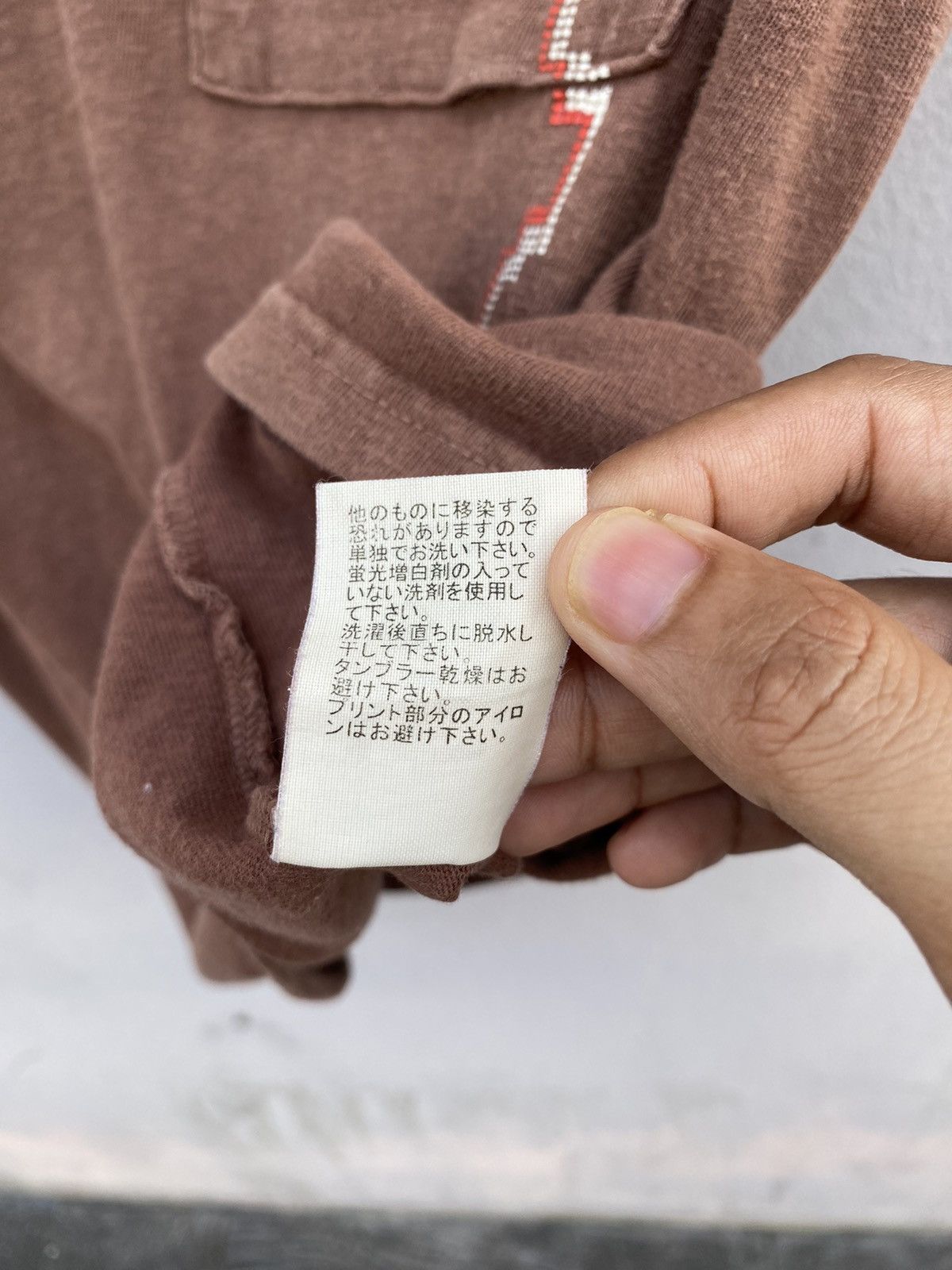Kapital Kapital Navajo Motive Hand Painted Pocket Tshirt Size US M / EU 48-50 / 2 - 15 Thumbnail