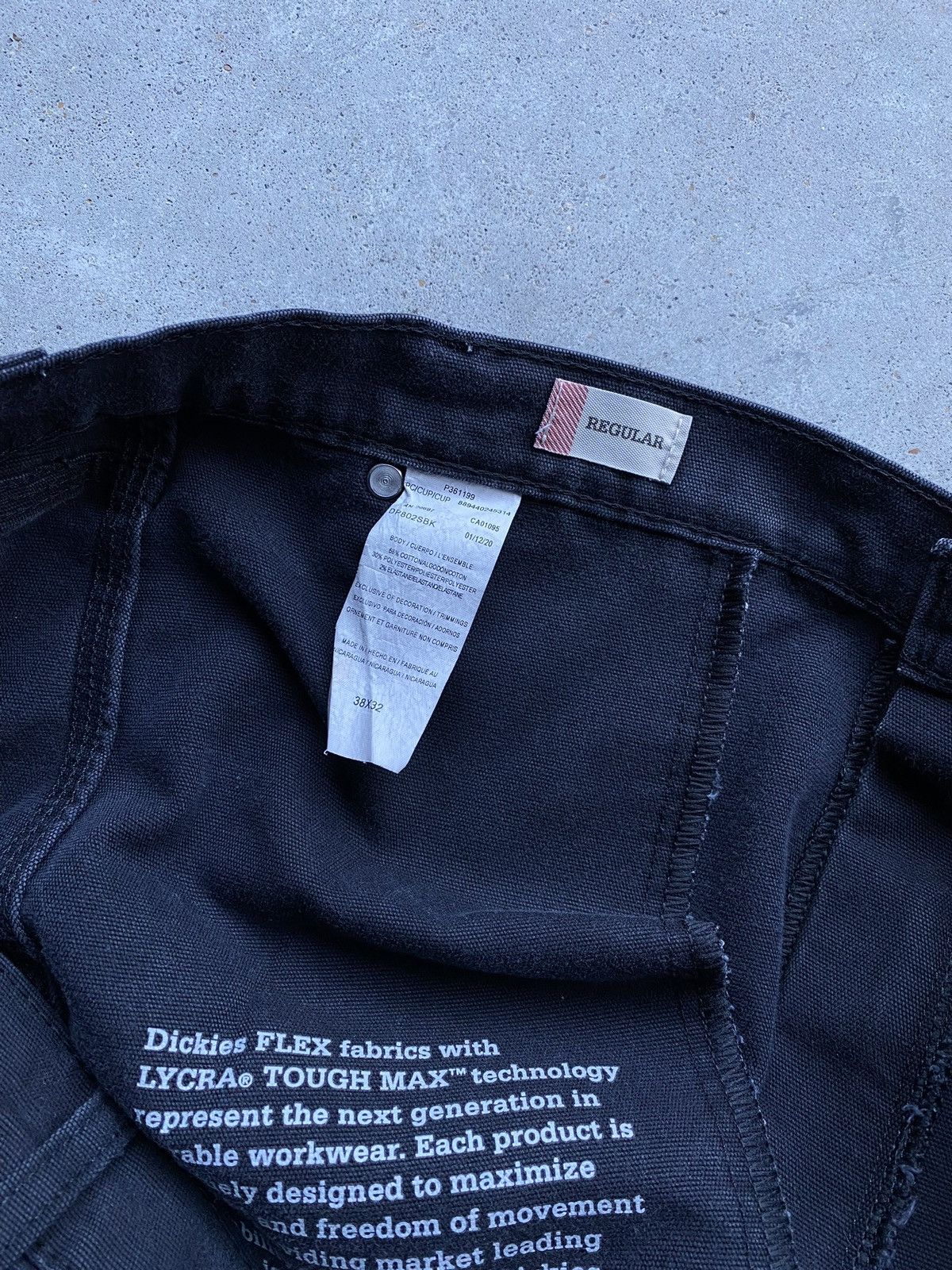 Dickies × Vintage vintage DICKIES Faded Carpenter Painter Workwear pants Size US 38 / EU 54 - 16 Thumbnail