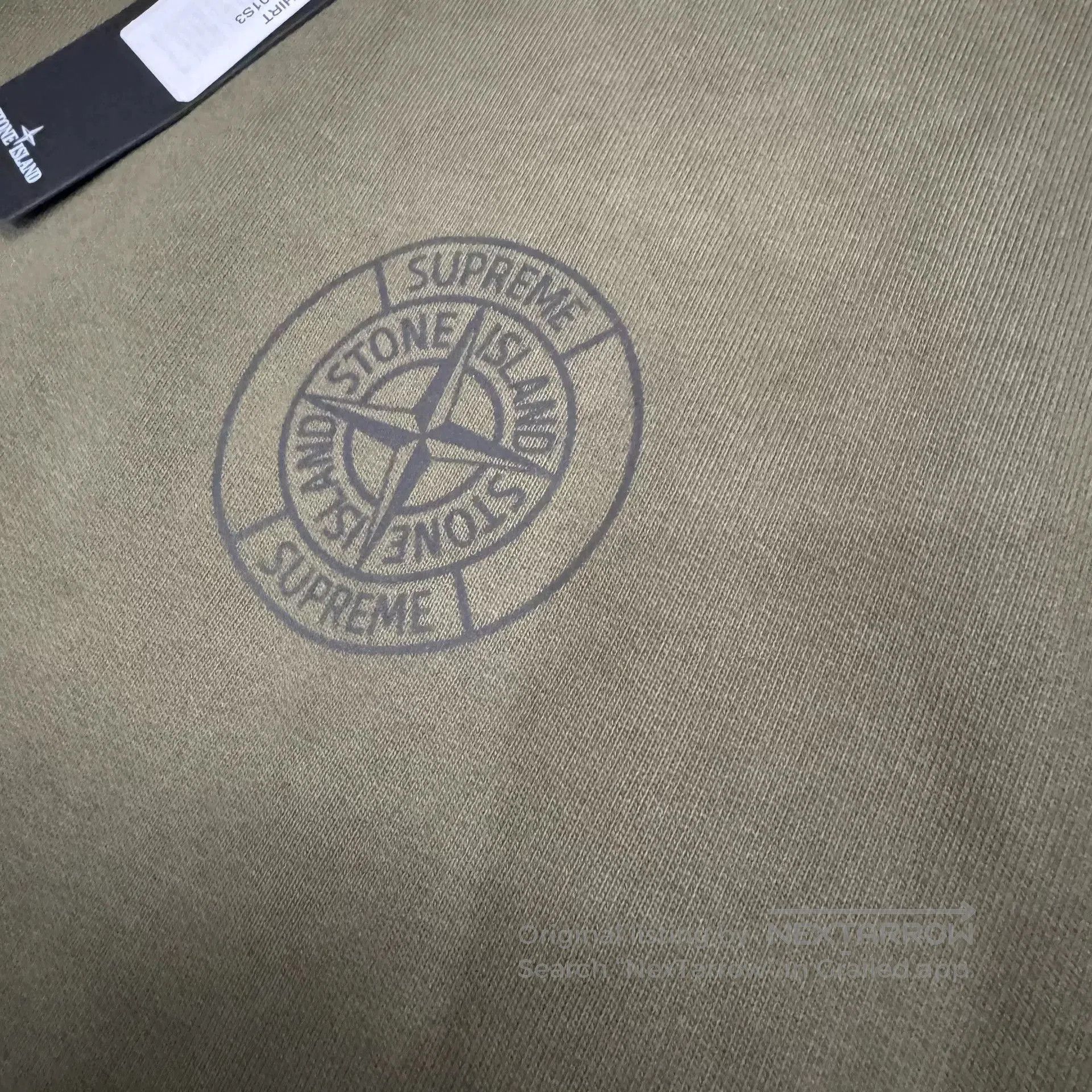 Stone Island Supreme x Stone Island Green Hoodie. Size US S / EU 44-46 / 1 - 4 Thumbnail