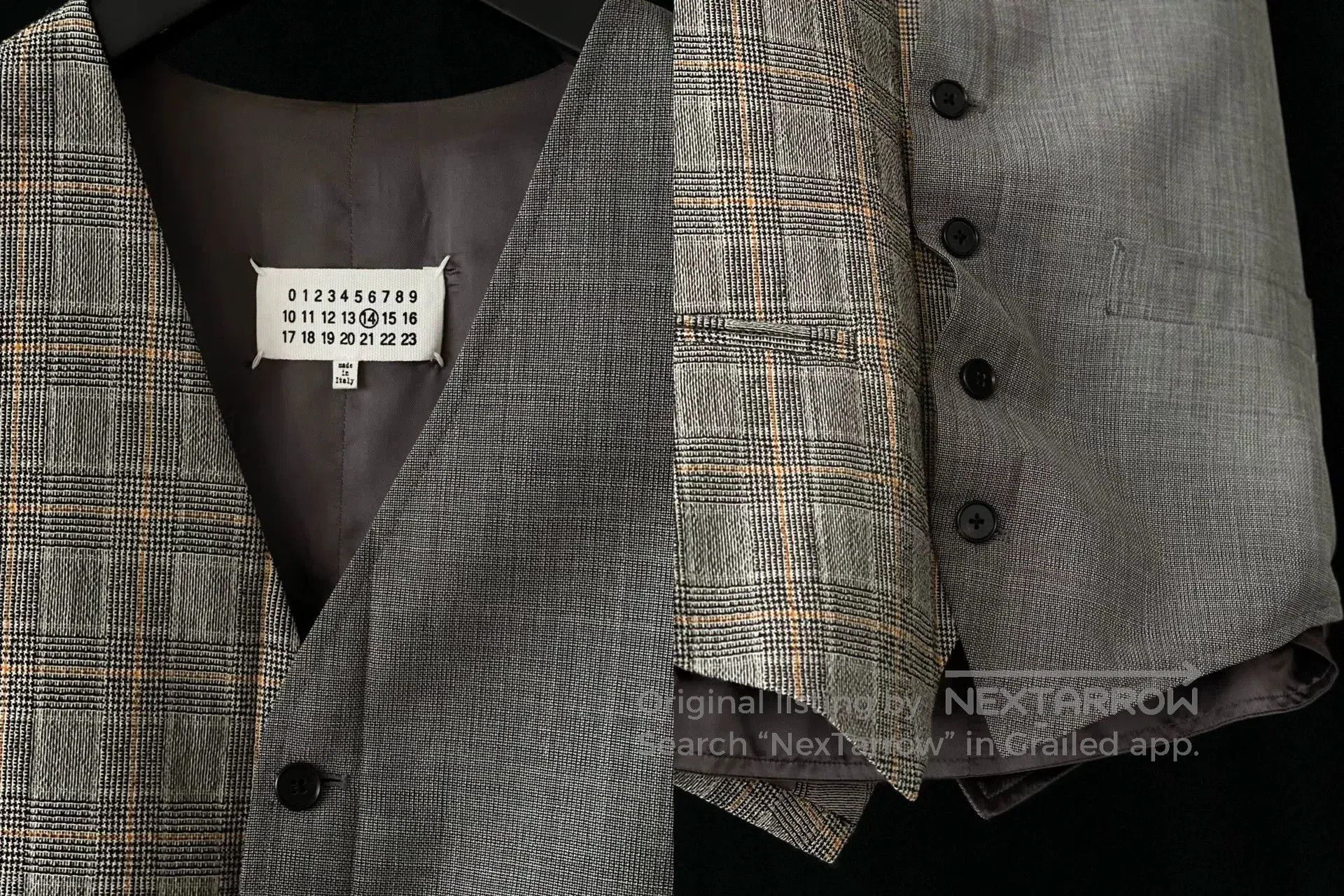 Maison Margiela Maison Margiela Deconstructed Wool Vest. Size US S / EU 44-46 / 1 - 6 Thumbnail