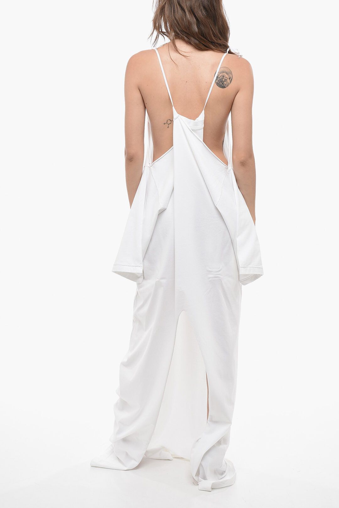 Vetements og1mm0824 Shoulder Maxi Tee Dress with Split on the Back Size XS / US 0-2 / IT 36-38 - 2 Thumbnail