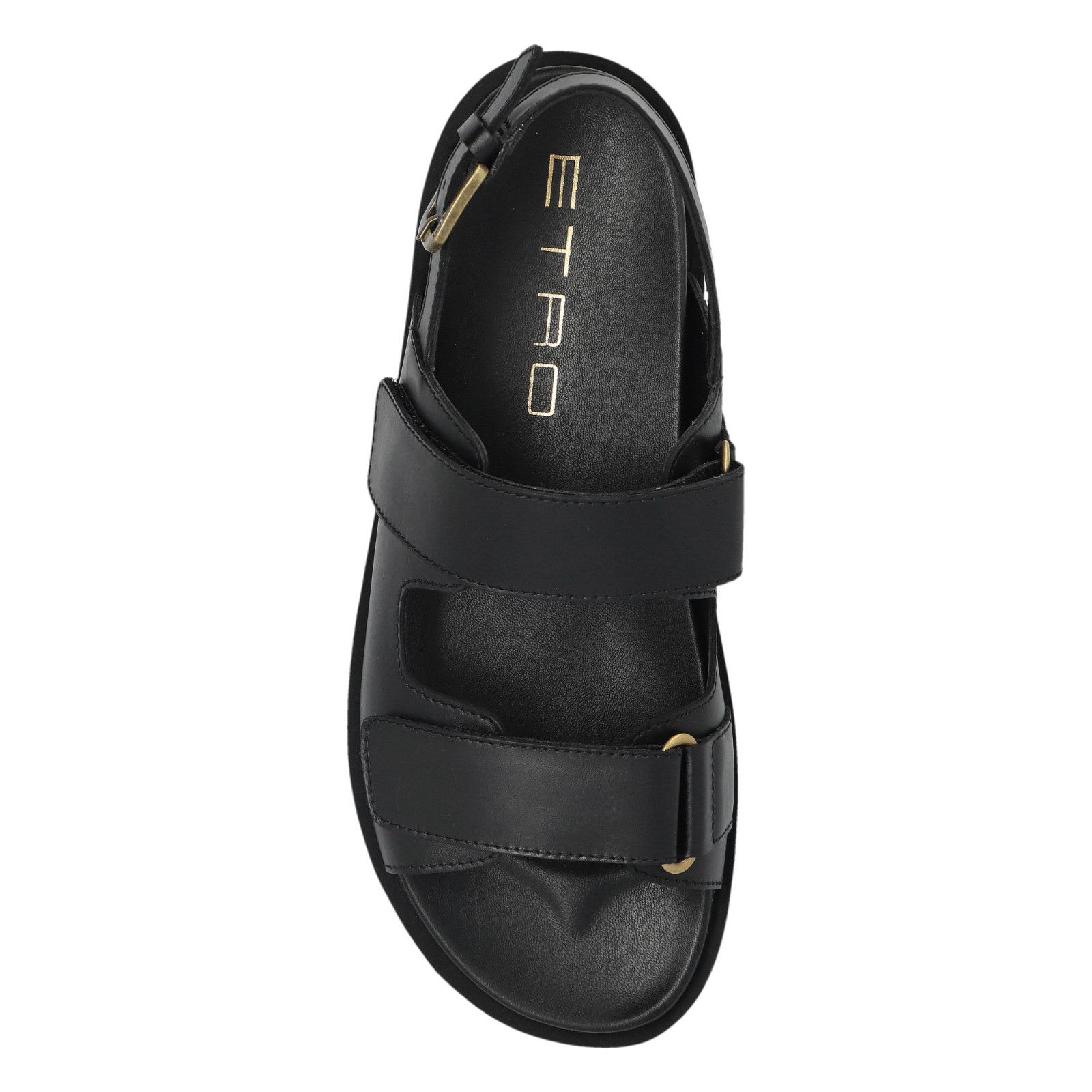 Etro ETRO Black Sandals New & Authentic (Men's size:US 7 / EU 40; Size US 7 / EU 40 - 4 Thumbnail