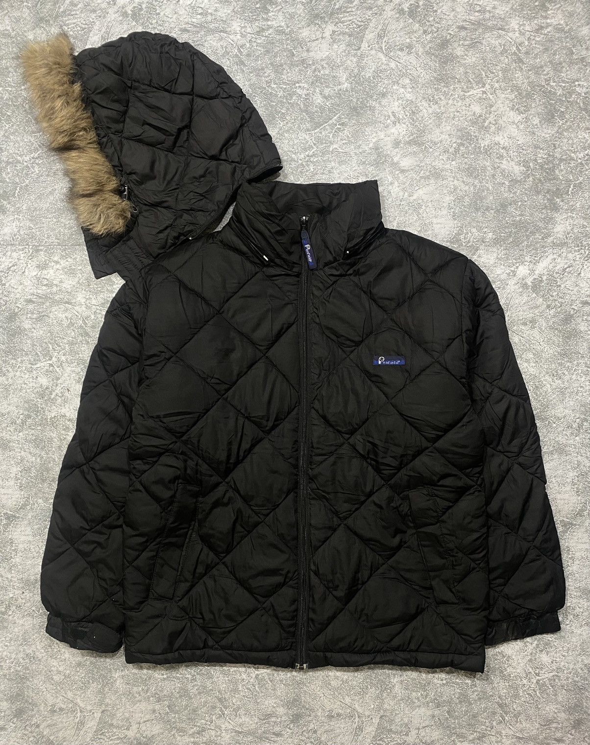 Japanese Brand Vintage Penfield Puffer Fur Jacket Size US XL / EU 56 / 4 - 2 Thumbnail
