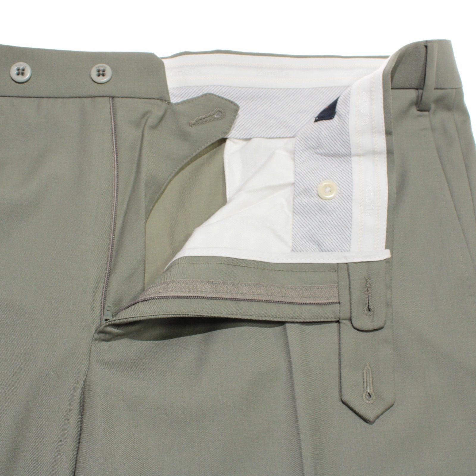 Zanella Zanella New with tags Dress Pants Size 40 US In Green Size US 40 / EU 56 - 3 Thumbnail