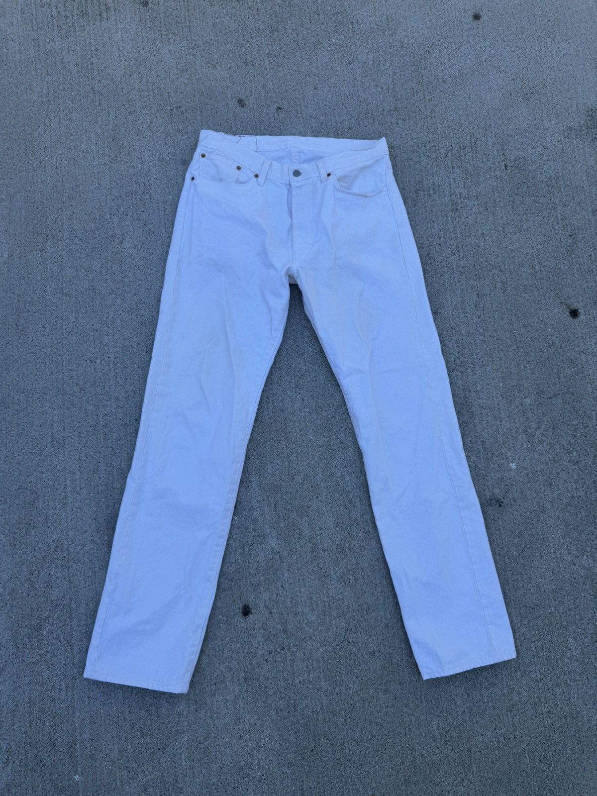 DENIM TEARS × Levi's Levi’s 501 DT in White Denim NO WREATHS Size US 34 / EU 50 - 1 Thumbnail