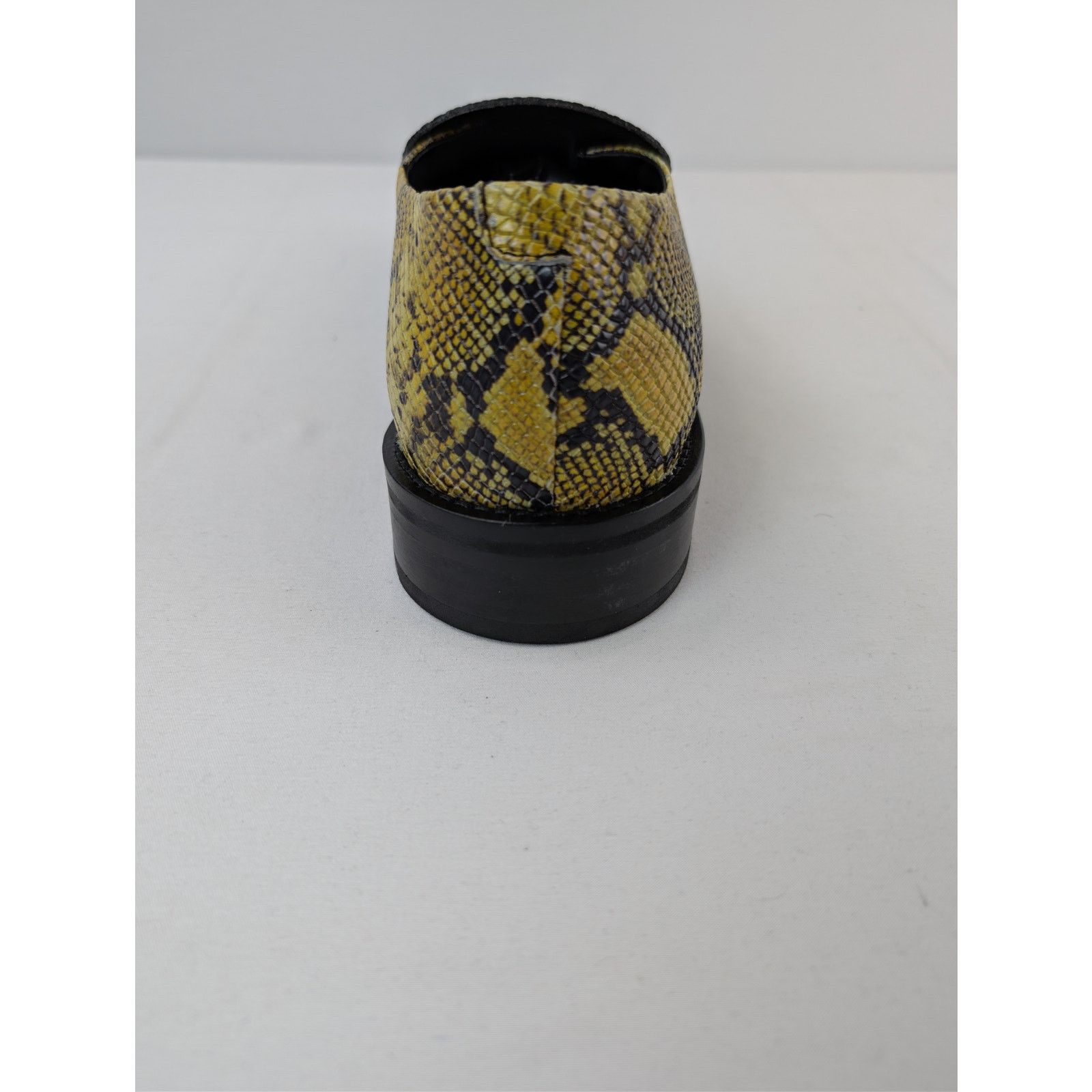 Martine Rose o1rshd1 Embossed Leather Square Toe Loafers Boots in Yellow Size US 8 / EU 41 - 15 Thumbnail